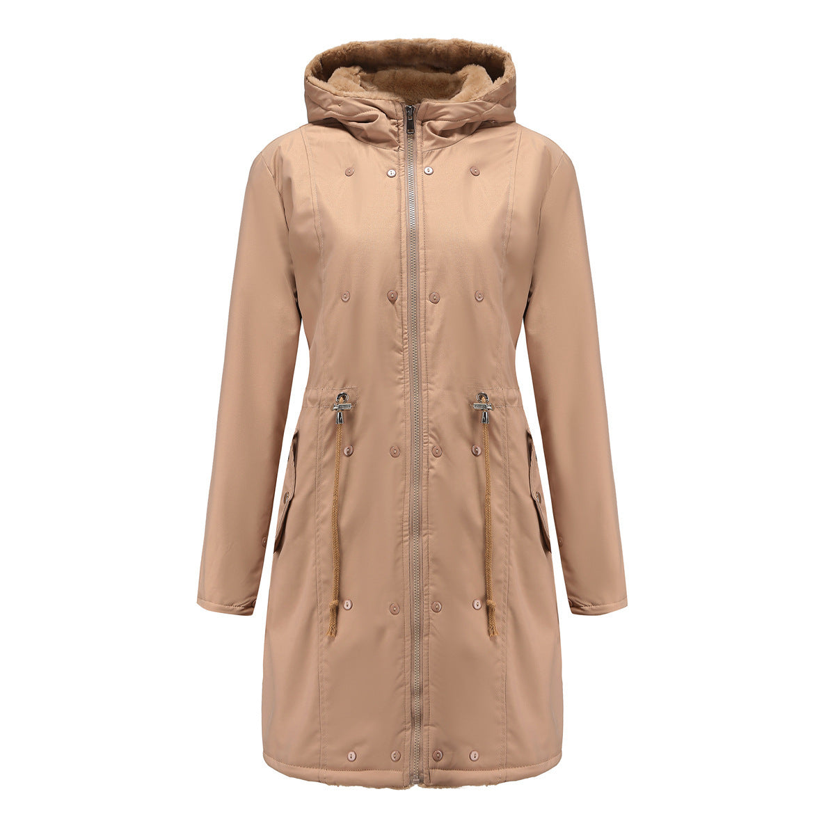 Detachable Cotton-padded Coat