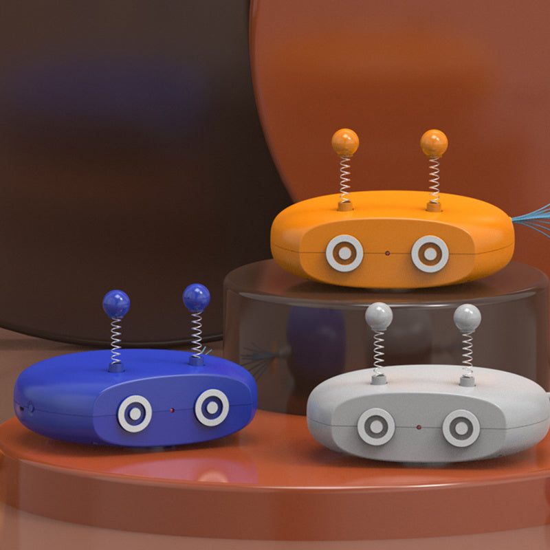 רובוט חשמלי לייזר חתול צעצוע USB טעינת נוצה מתגרה חתול סטיק נטען אינטליגנטי מצחיק חיות מחמד צעצועים