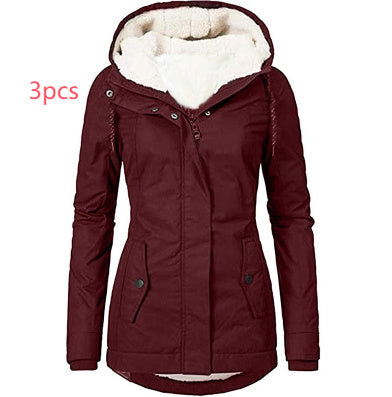 Long-sleeve Zipper Coat