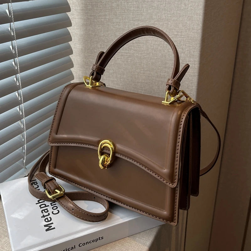 Vintage Square Crossbody Bag