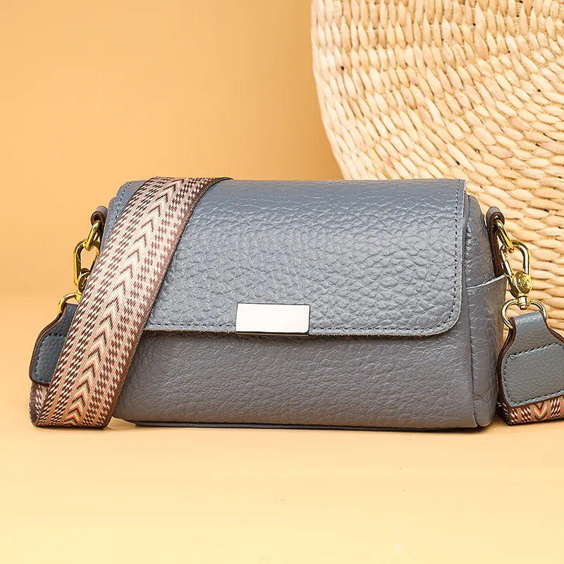 Simple Cow Leather Shoulder/Cross Bag