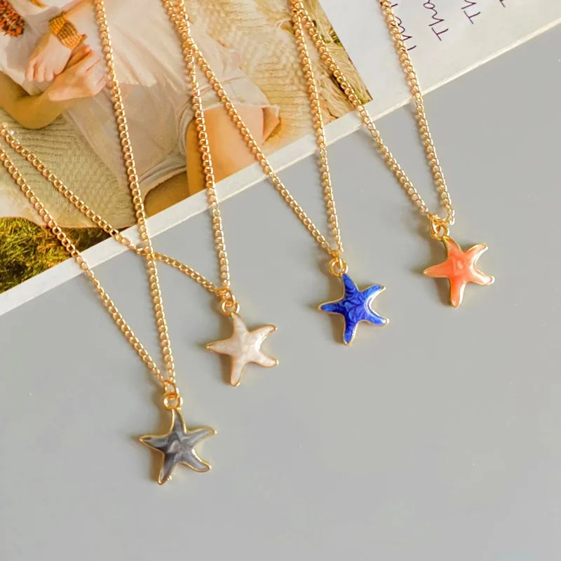 Simple Starfish Necklace