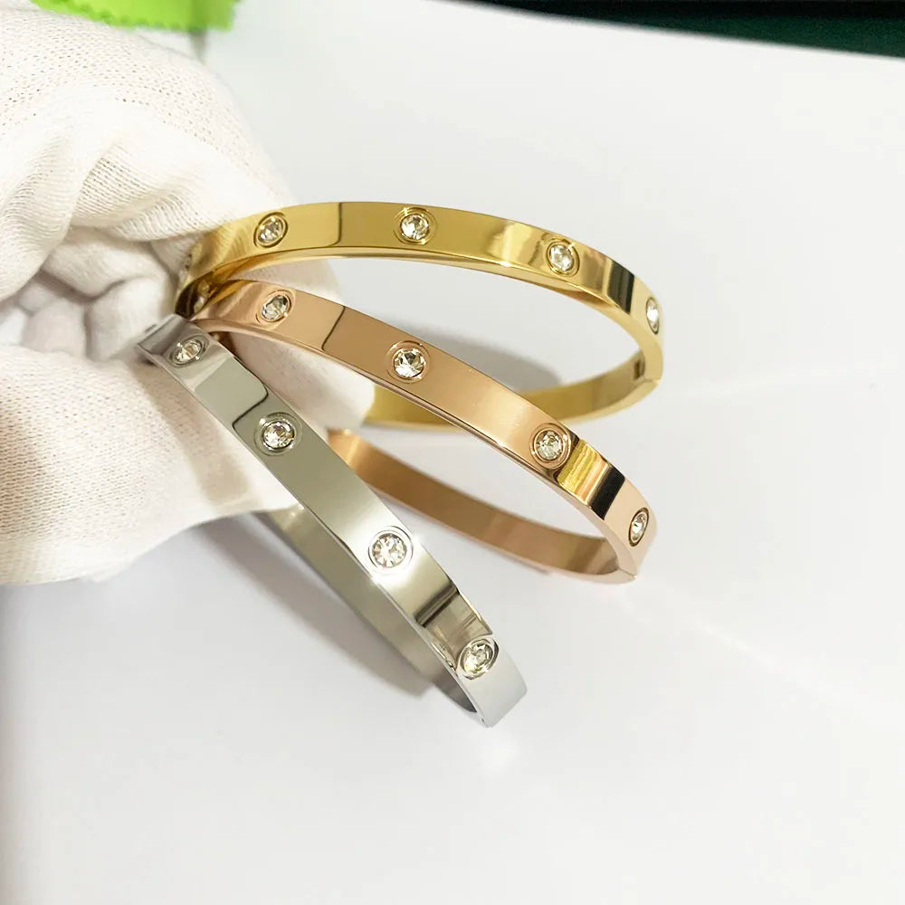 Silver/Gold Cross Bracelet