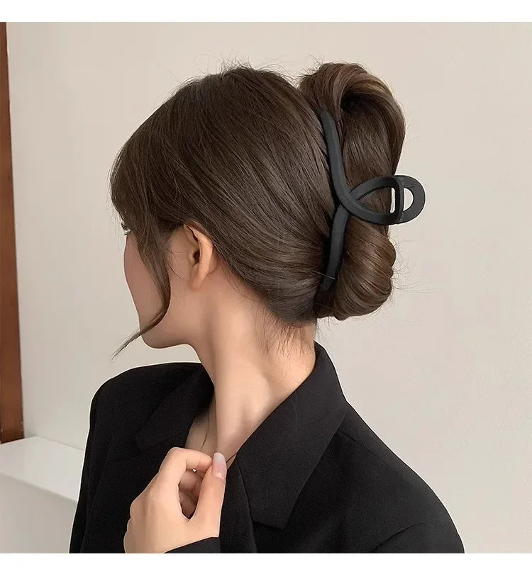 Large Matte Hair Clip