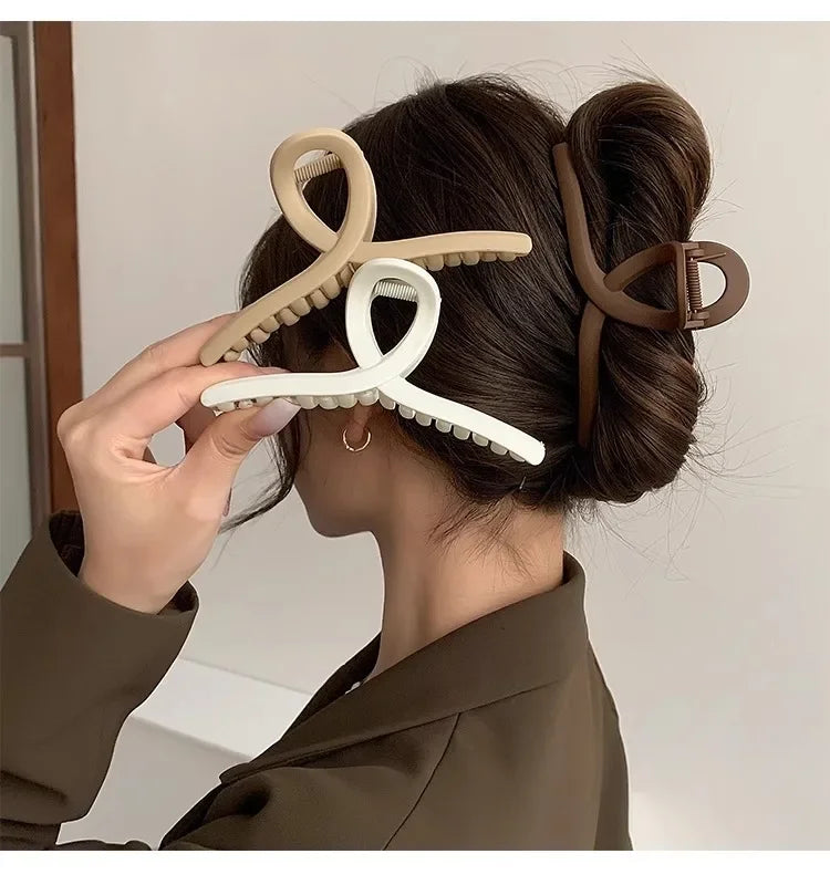 Large Matte Hair Clip