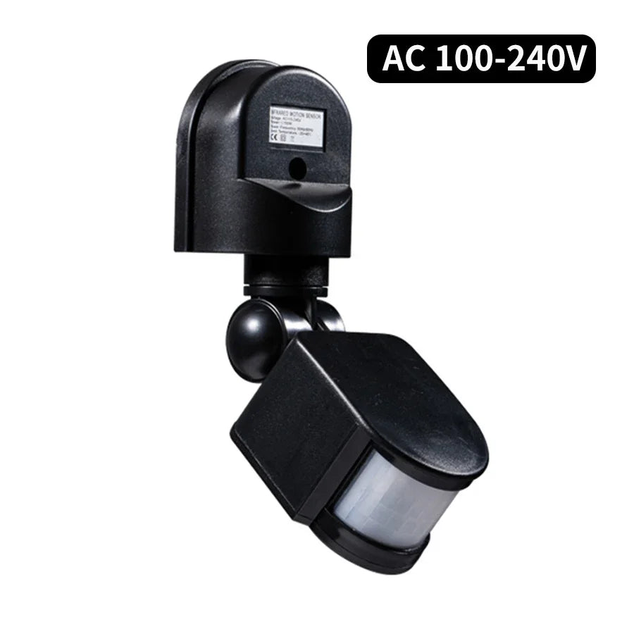 PIR Motion Sensor 220V 110V 12V Automatic Infrared Light Sensor Movement Detector Outdoor LED Light Switch Human Presence Sensor