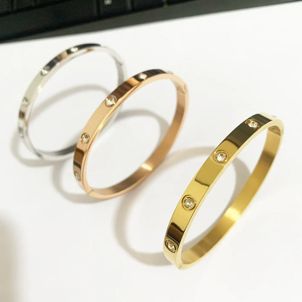 Silver/Gold Cross Bracelet