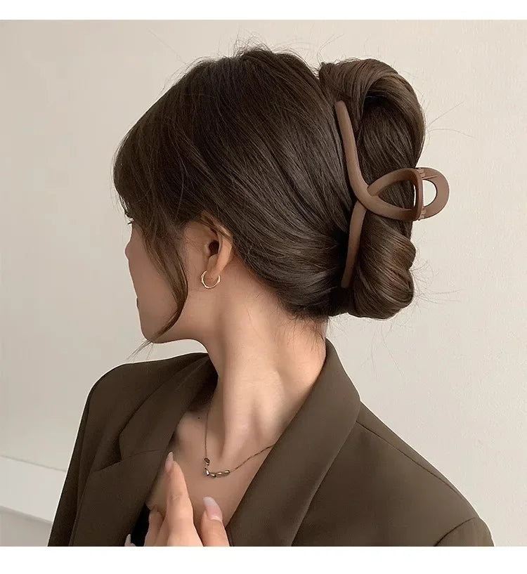 Large Matte Hair Clip