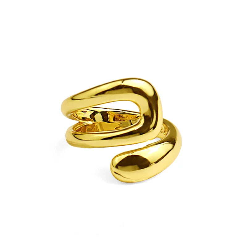 Vintage Geometric Rings