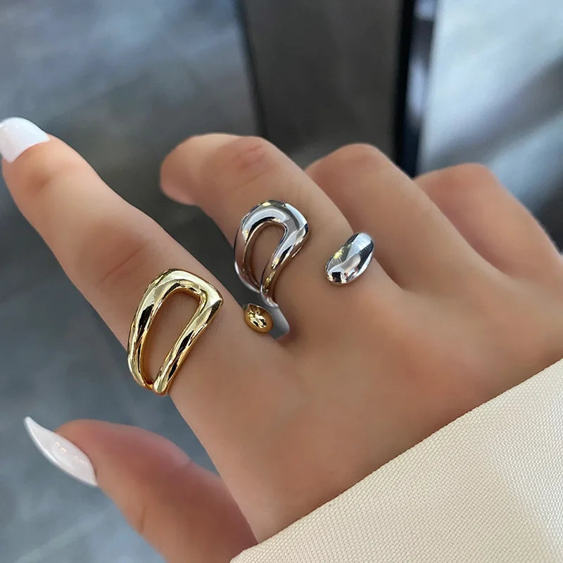 Vintage Geometric Rings