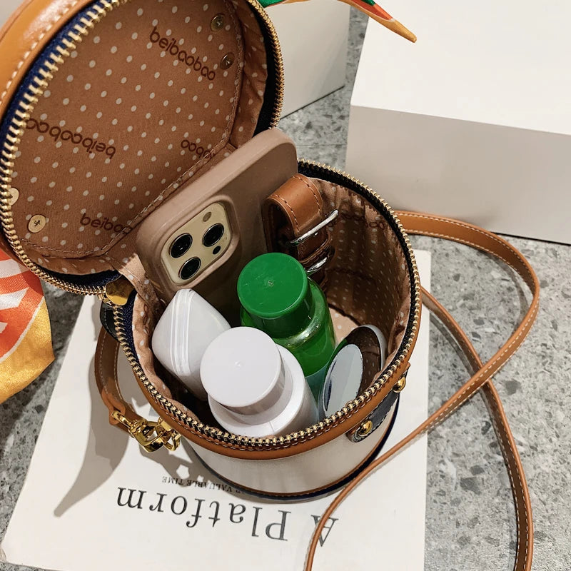 Fashion Bucket Crossbody Bag
