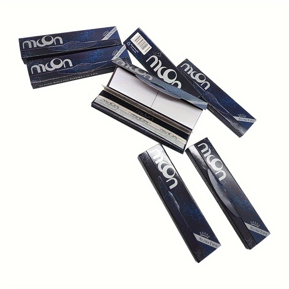 Rolling Papers - King Size, Slim with Tips - 24 Booklets