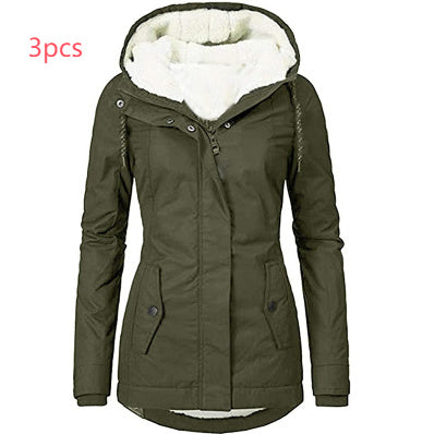 Long-sleeve Zipper Coat