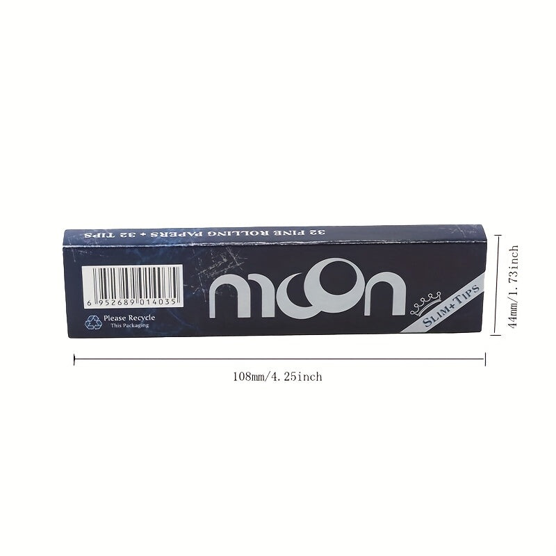 Rolling Papers - King Size, Slim with Tips - 24 Booklets