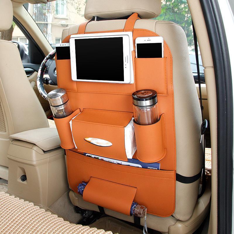 HQ Leather Car Seat Organizers