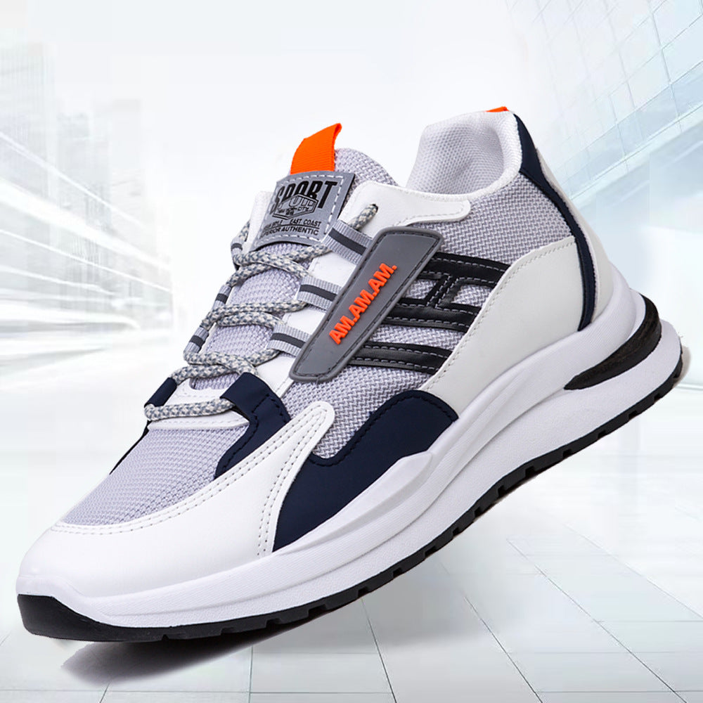 Men Sneakers White Sports Shoes Running Walking