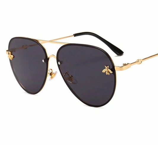 Luxury Bee Pilot Sunglasses