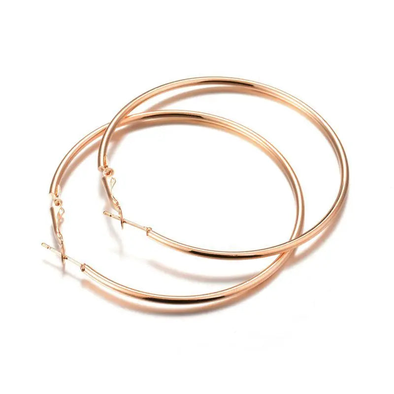 Thin Hoop Earrings