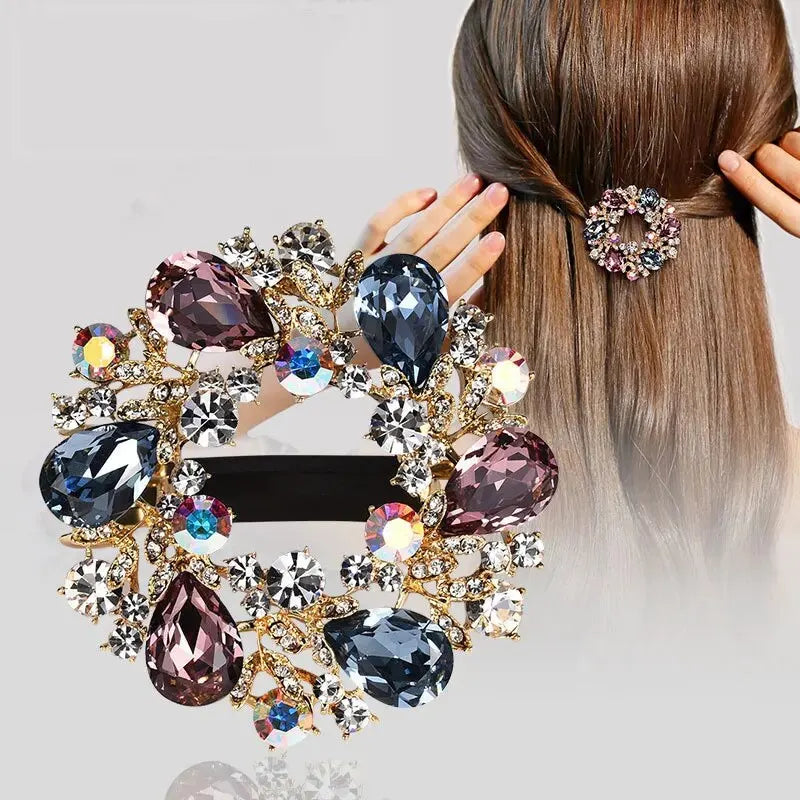 Crystal Diamond Hair Clip