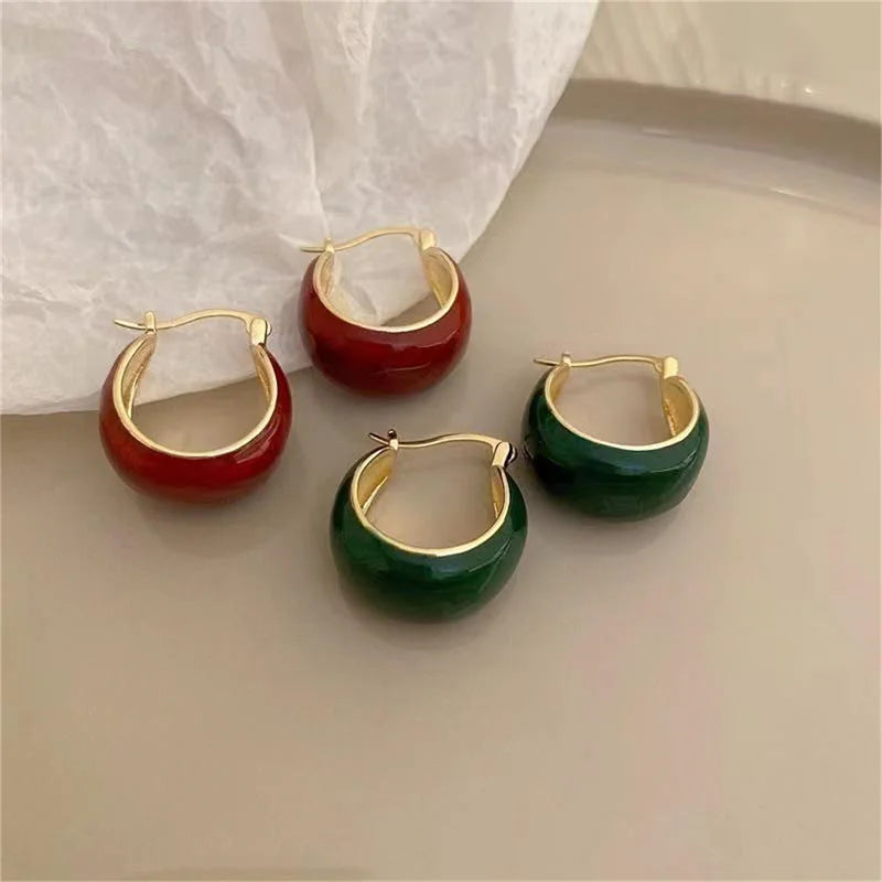 Hoop/Circle Dangle Earrings