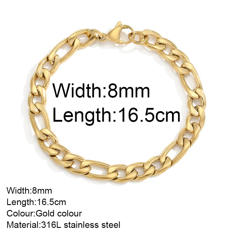 Twist Cuban Chain Bracelet