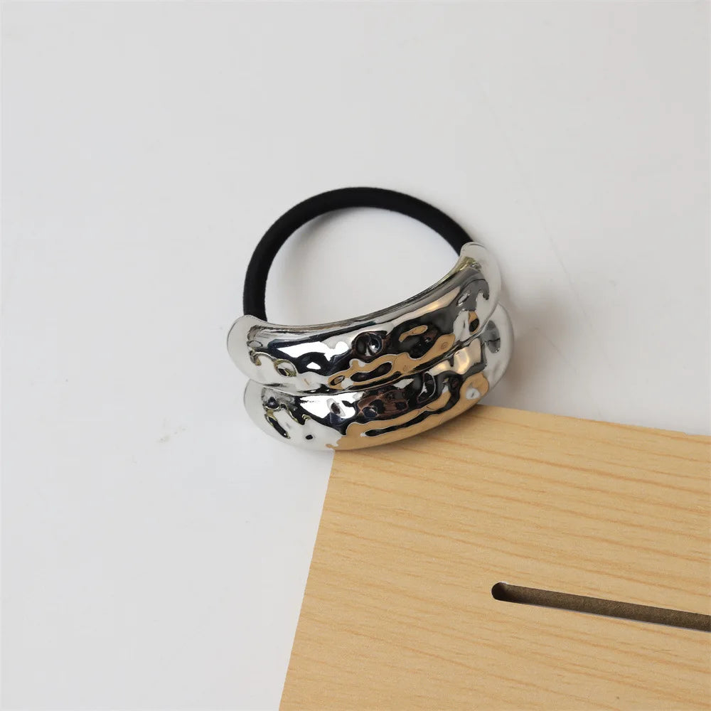 Metal Irregular Hair Tie