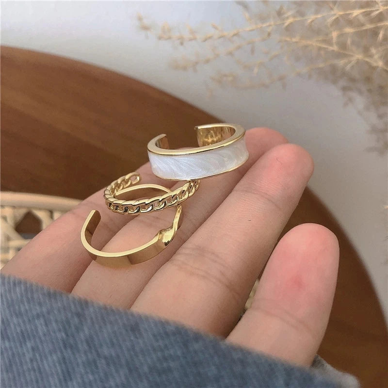 Simple Trendy Rings