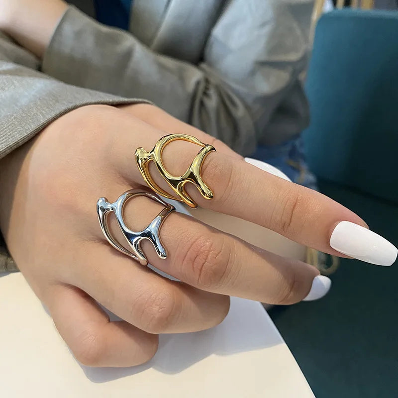 Geometric Fashion Rings