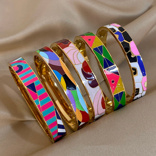 Geometric Colorful Bracelet