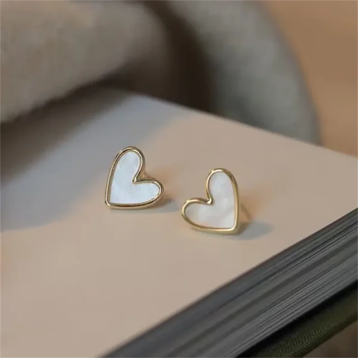 Aesthetic Heart Earrings