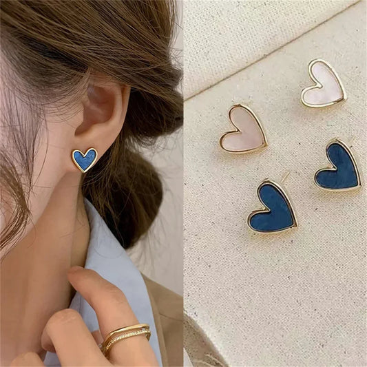 Aesthetic Heart Earrings