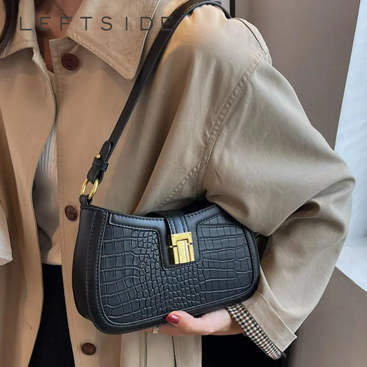 Luxury Alligator Shoulder Bag