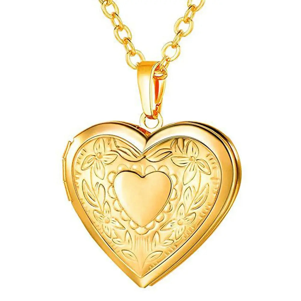 Love Heart Locket Necklace