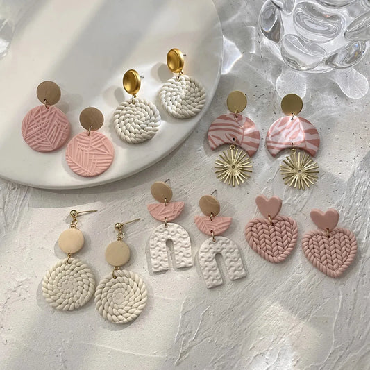 Simple Handmade Drop Earrings