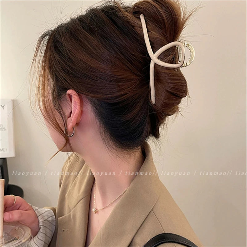 Simple Metal Hair Clip