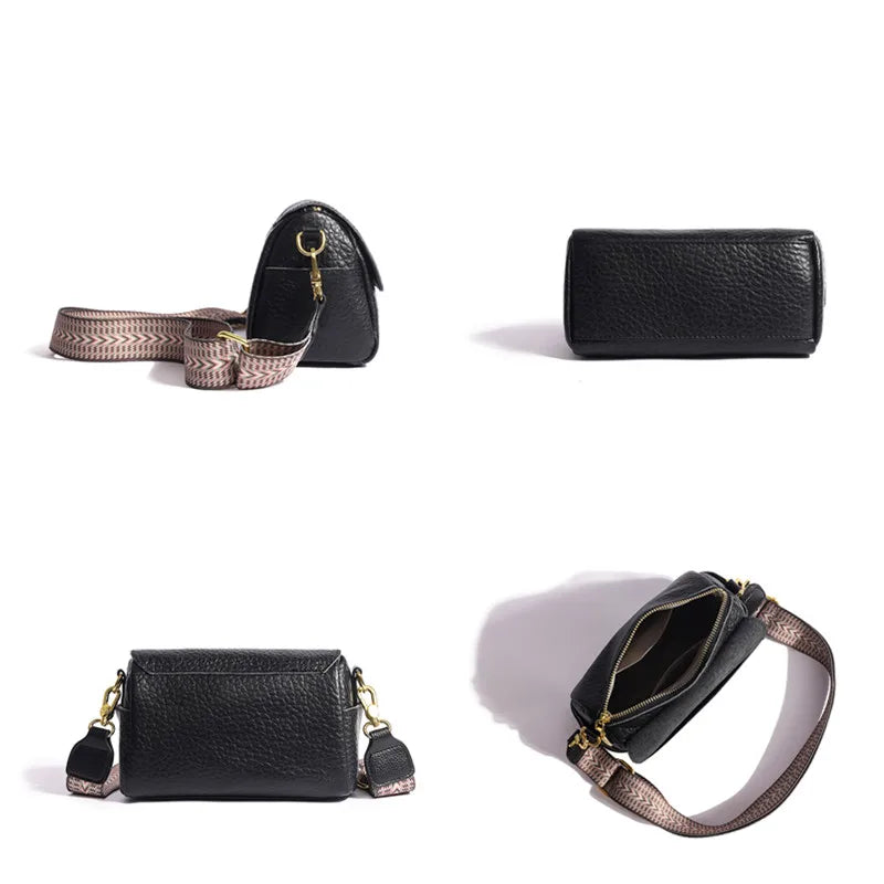 Simple Cow Leather Shoulder/Cross Bag