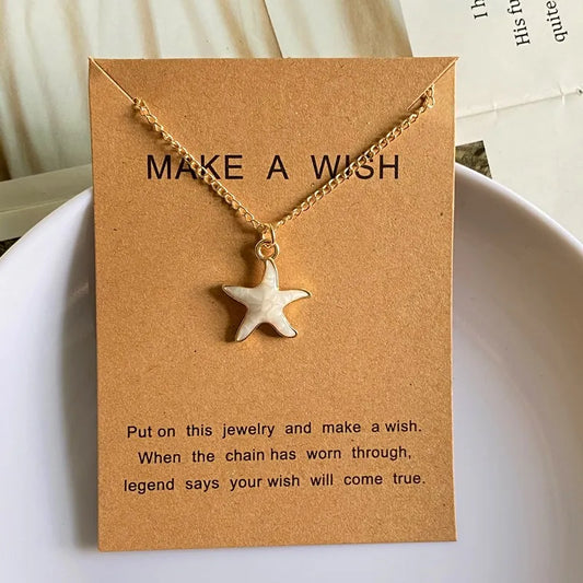 Simple Starfish Necklace