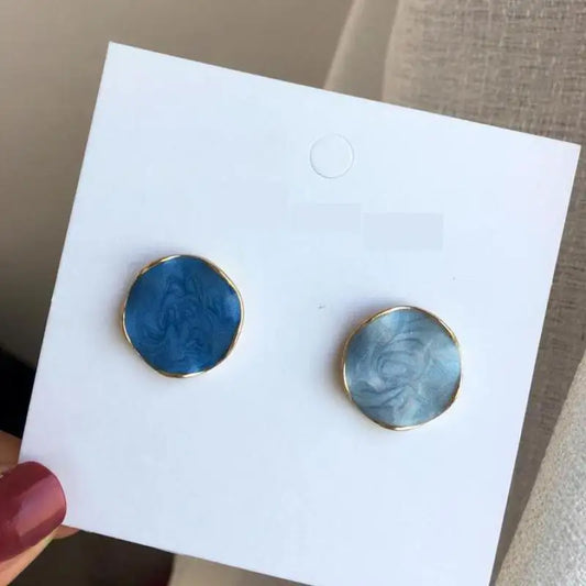 Blue Wave Earrings