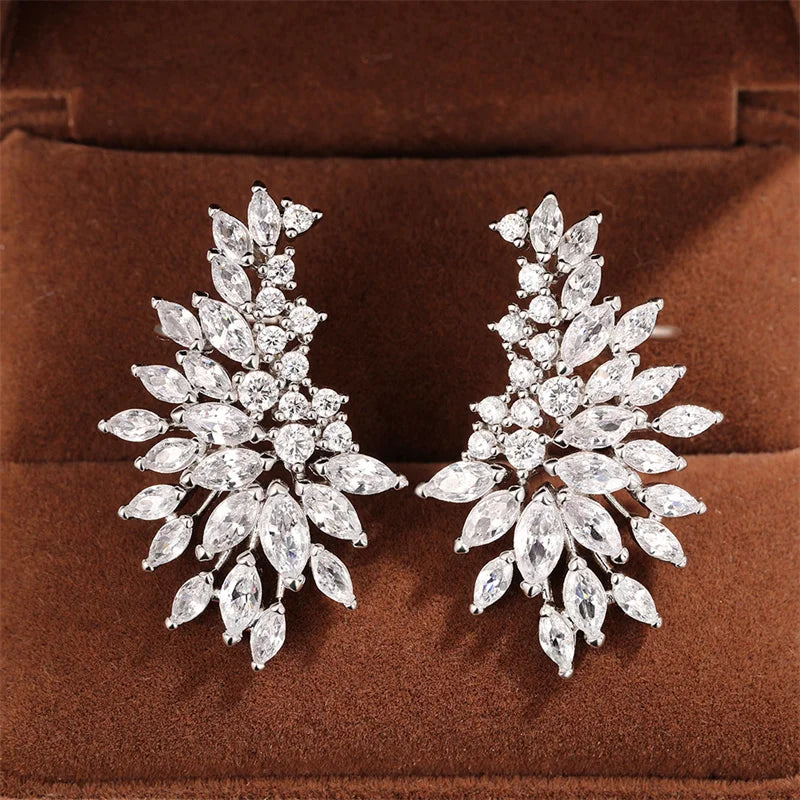 Gorgeous Sparkling Stud Earrings