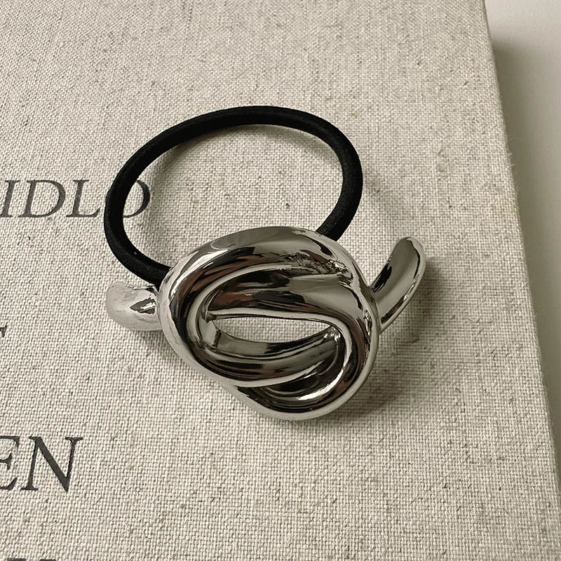 Metal Irregular Hair Tie