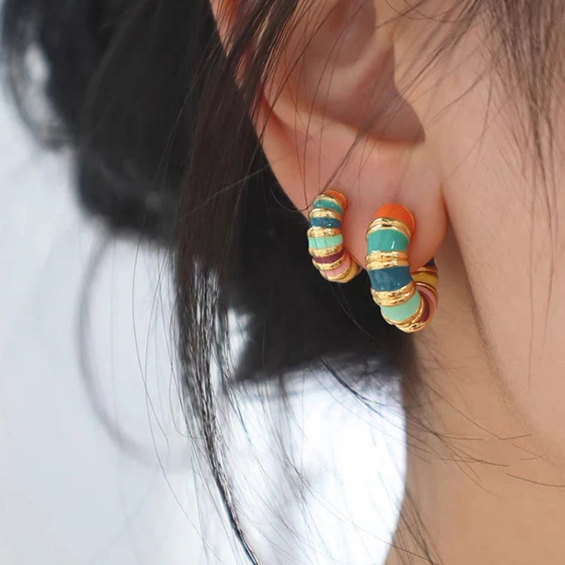 Fashion Color Ear Buckle/Earrings