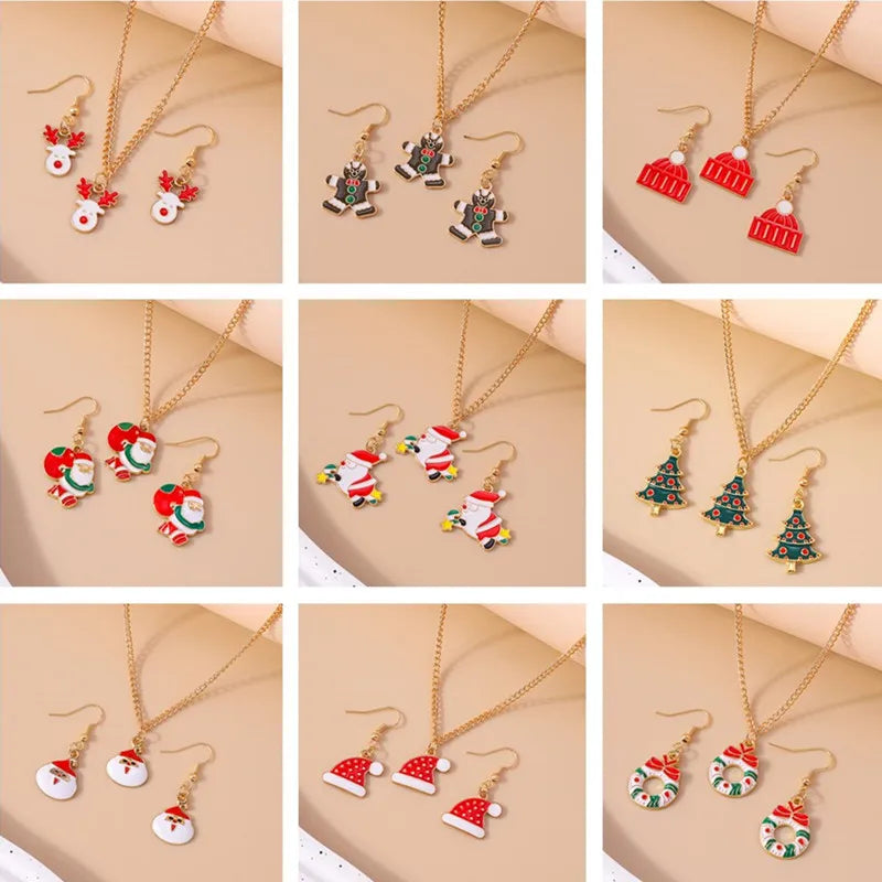 Fashion Christmas Jewelry Set