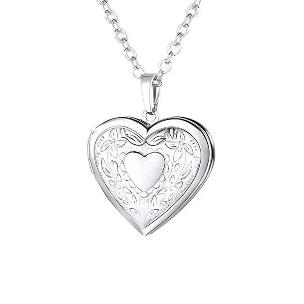 Love Heart Locket Necklace