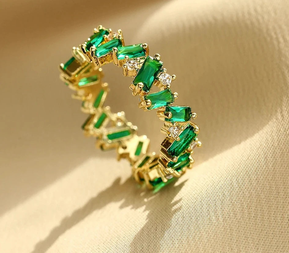 Luxury Multicolor Charm Ring