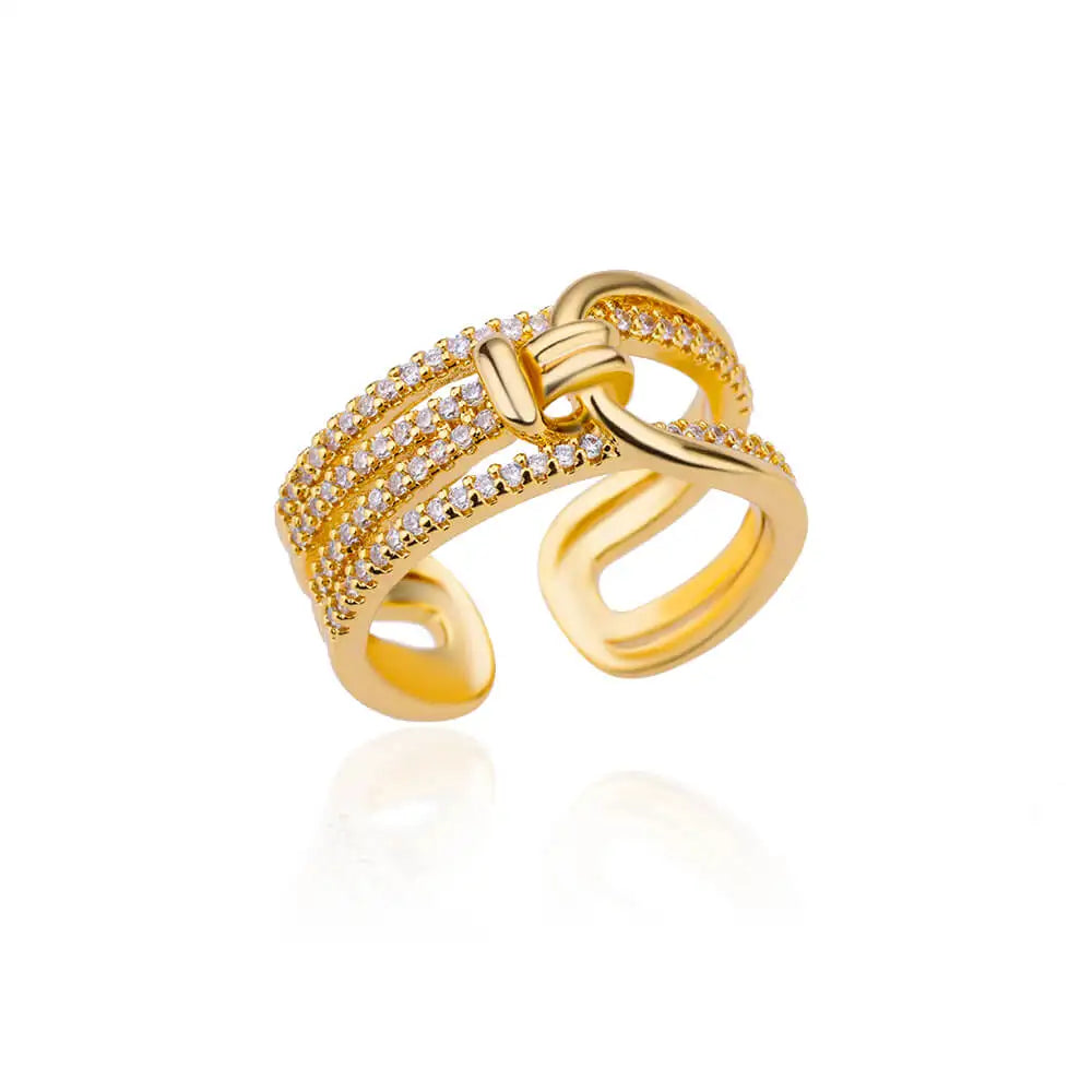 Luxury Double Layers Ring