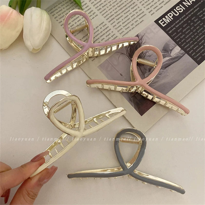 Simple Metal Hair Clip