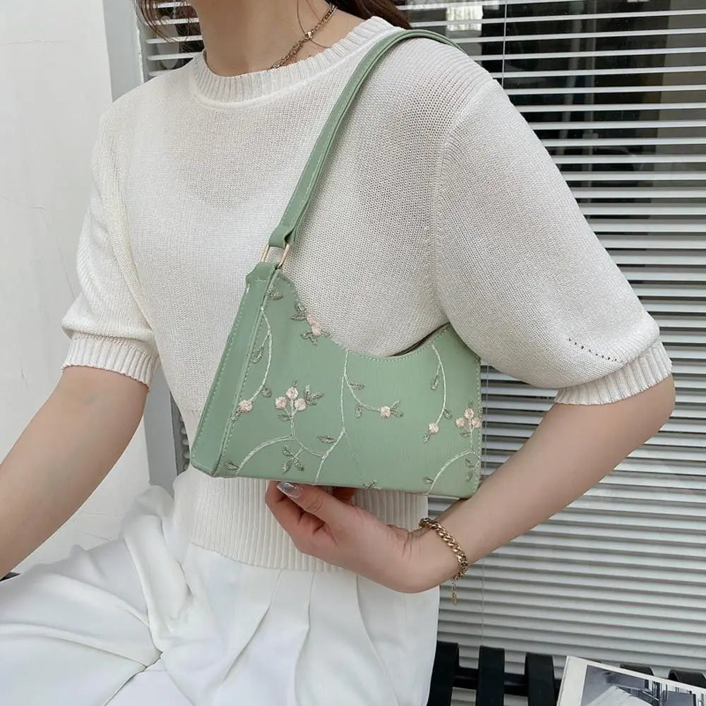 Casual Flower Handbag