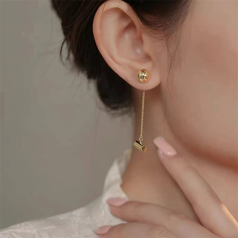 Vintage Gold Earrings For Women