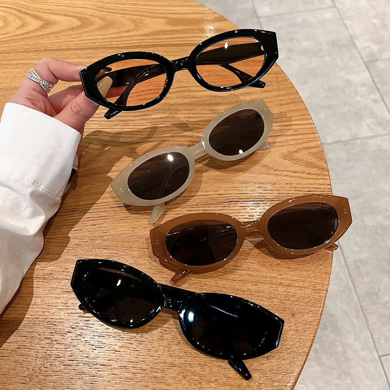 Vintage Oval Sunglasses