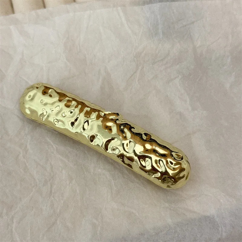 Geometric Glossy Gold/Silver Hairgrips